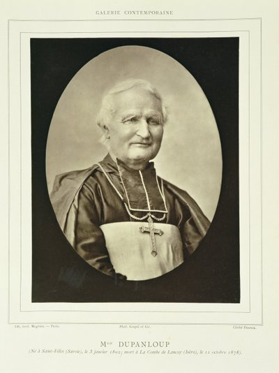 Félix Antoine Philibert Dupanloup (1802-78), de 